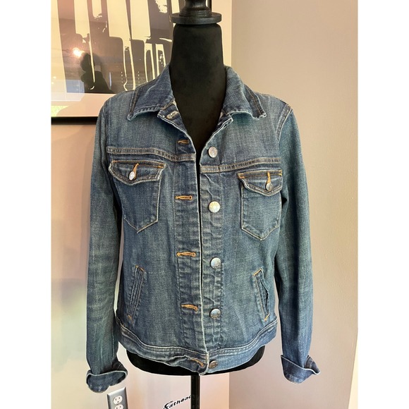 J. Crew Jackets & Blazers - J.‎ Crew Classic Denim Jean Jacket Womens Blue size small